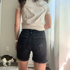 Free People High Waisted Cut Off Shorts